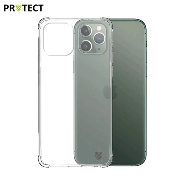 Pack de 10 Coques Silicone Renforc¨¦e PROTECT pour Apple iPhone 11 Pro Bulk Transparent