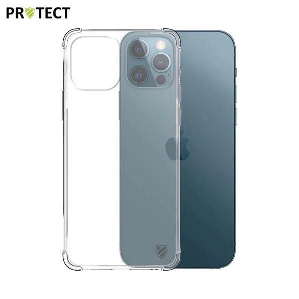 Pack de 10 Coques Silicone Renforc¨¦e PROTECT pour Apple iPhone 12 iPhone 12 Pro Bulk Transparent