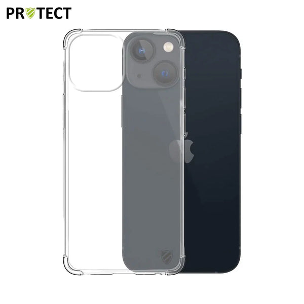 Pack de 10 Coques Silicone Renforc¨¦e PROTECT pour Apple iPhone 13 Mini Bulk Transparent