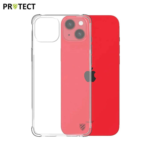 Pack de 10 Coques Silicone Renforc¨¦e PROTECT pour Apple iPhone 14 Plus Transparent