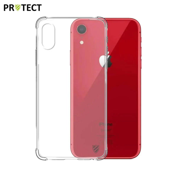 Pack de 10 Coques Silicone Renforc¨¦e PROTECT pour Apple iPhone XR Bulk Transparent