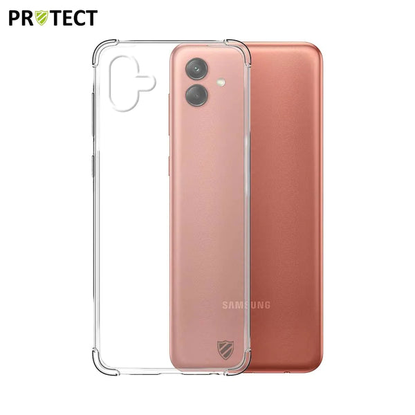 10er-Pack verst_rkte Silikonh¨¹llen PROTECT f¨¹r Samsung Galaxy A04 A045 Bulk Transparent