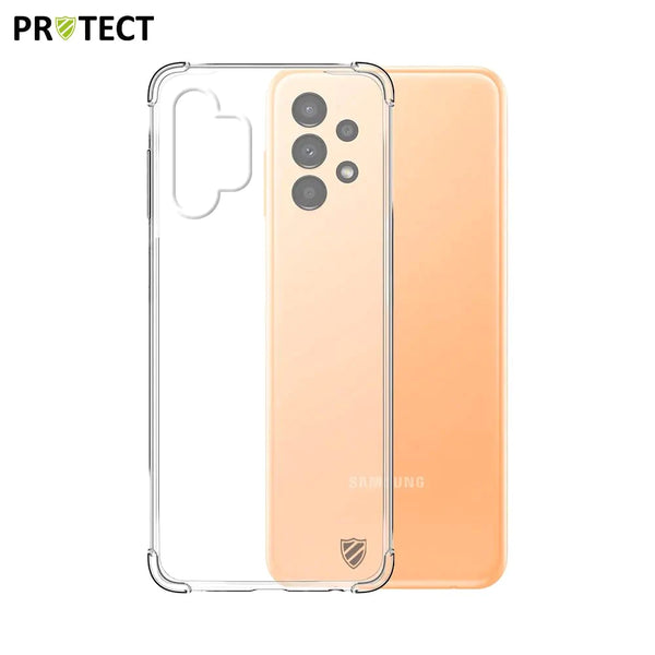 10er-Pack verst_rkte Silikonh¨¹llen PROTECT f¨¹r Samsung Galaxy A13 4G A135 Bulk Transparent