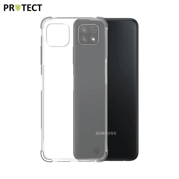 10er-Pack PROTECT verst_rkte Silikonh¨¹llen f¨¹r Samsung Galaxy A22 5G A226B Bulk Transparent