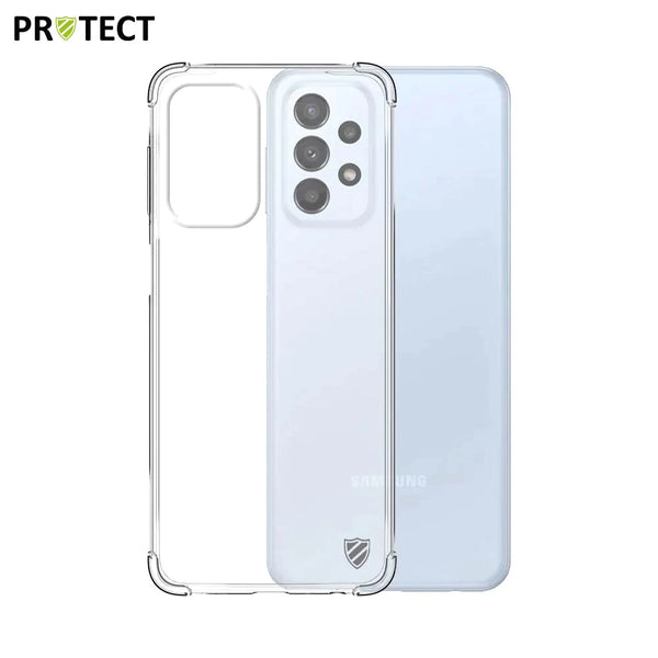 10 St¨¹ck verst_rkte Silikonh¨¹llen PROTECT f¨¹r Samsung Galaxy A23 5G A236 Galaxy A23 4G A235 Bulk Transparent