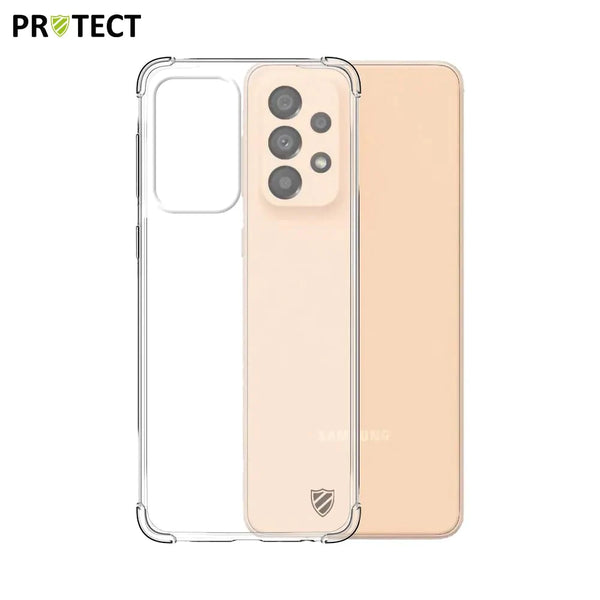 10er-Pack verst_rkte Silikonh¨¹llen PROTECT f¨¹r Samsung Galaxy A34 5G A346 Bulk Transparent