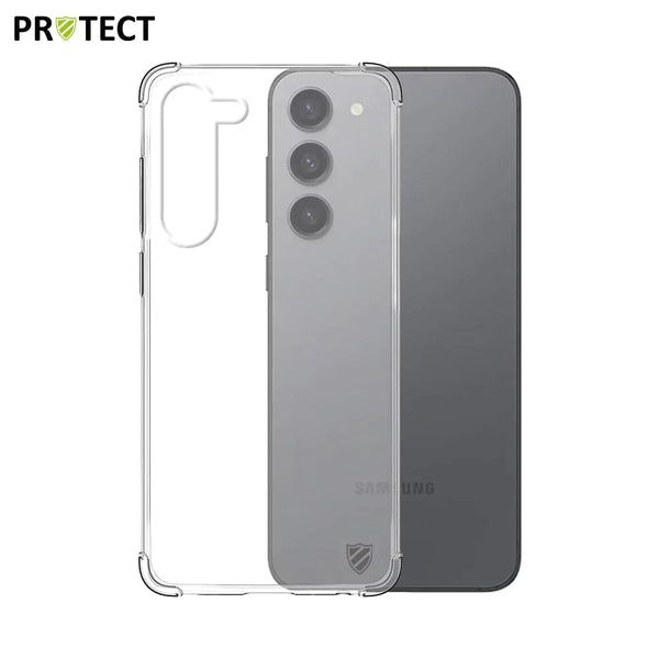 10er-Pack PROTECT verst_rkte Silikonh¨¹llen f¨¹r Samsung Galaxy S23 Plus 5G S916 Bulk Transparent