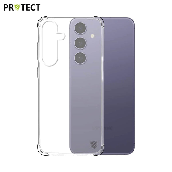 10er-Pack PROTECT verst_rkte Silikonh¨¹llen f¨¹r Samsung Galaxy S24 Plus 5G S926 Bulk Transparent