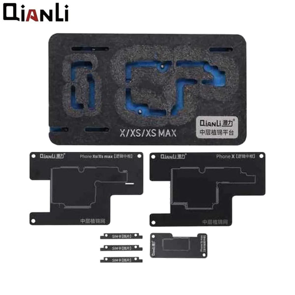 Plataforma de reballing QianLi para Apple iPhone X iPhone XS iPhone XS Max