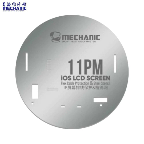 Plantilla para pulir chips IC de pantalla mecánica para iPhone 11 Pro Max