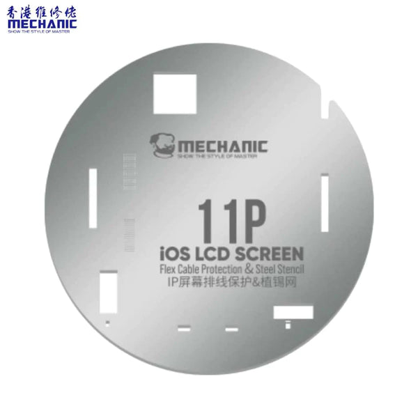 Plantilla para pulir chips IC de pantalla mecánica para iPhone 11 Pro