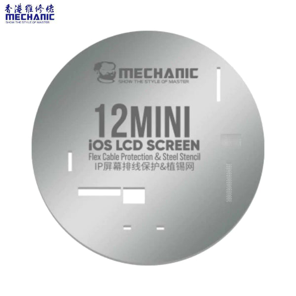 Plantilla para pulir chips IC de pantalla mecánica para iPhone 12 Mini