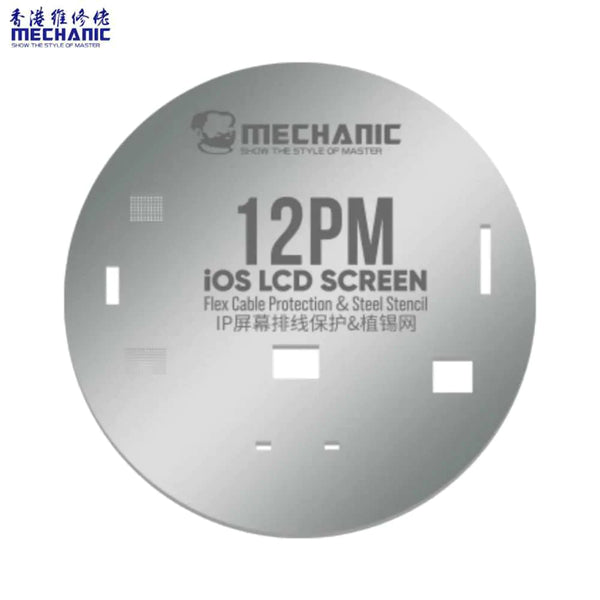 Plantilla para pulir chips IC de pantalla mecánica para iPhone 12 Pro Max