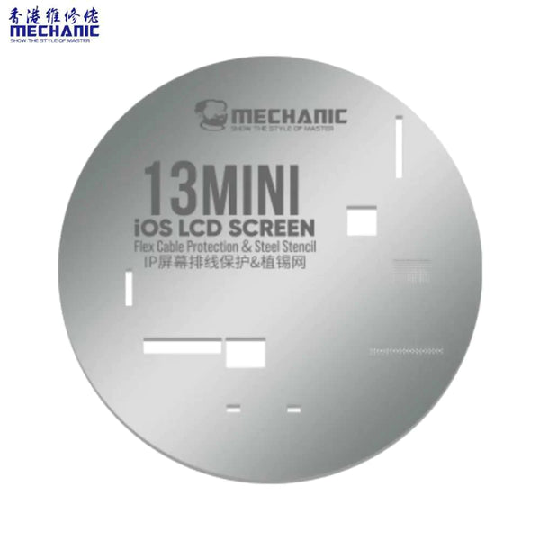 Plantilla para pulir chips IC de pantalla mecánica para iPhone 13 Mini