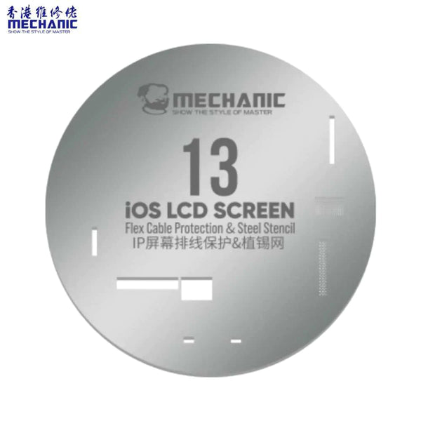 Plantilla para pulir chips IC de pantalla mecánica para iPhone 13