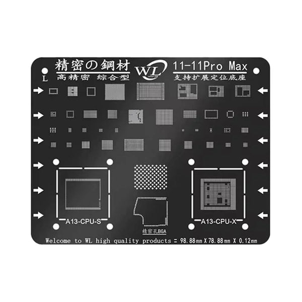 Plantilla de reballing WL para iPhone 11