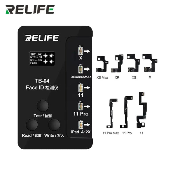 Programmeur Relife TB-04 pour R¨¦paration Face ID iPhone X & 11 Series