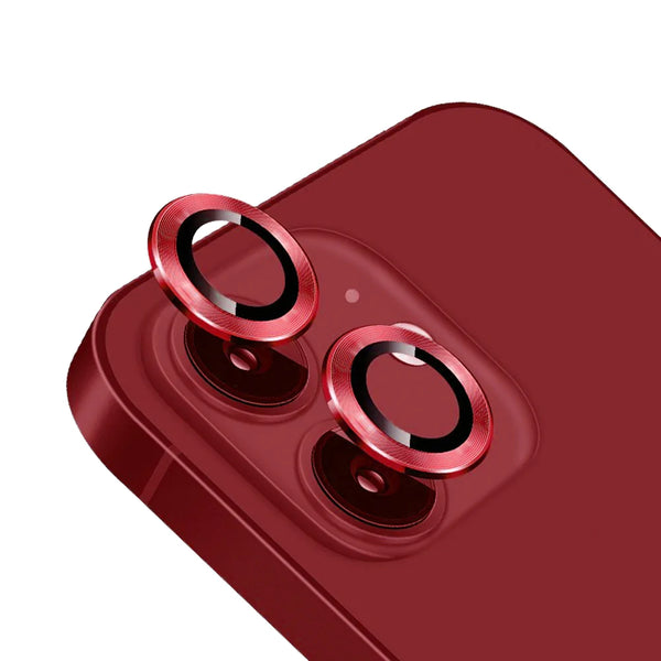 Protection Lentille Apple iPhone 13 Mini iPhone 13 (4) Rouge
