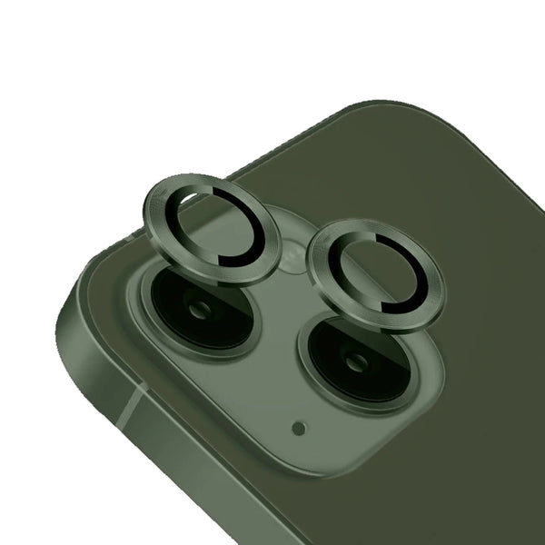 Protector de lente para iPhone 13 Mini (7) de Apple, color verde oscuro