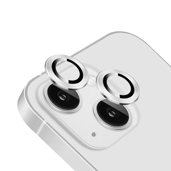 Protector de lente plateado para iPhone 14 y iPhone 14 Plus de Apple