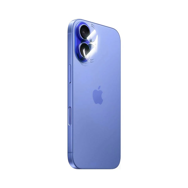Protector de lente transparente para Apple iPhone 16 y 16 Plus