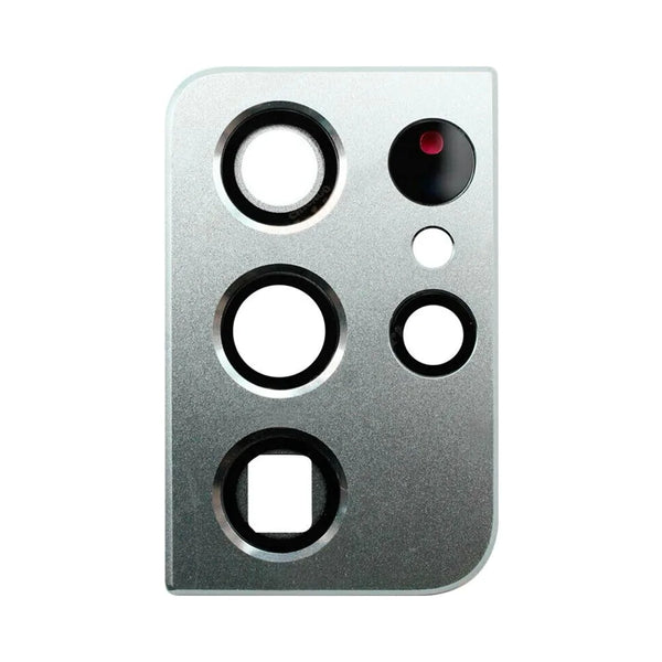 Soporte de lente premium Phantom Silver para Samsung Galaxy S21 Ultra 5G G998