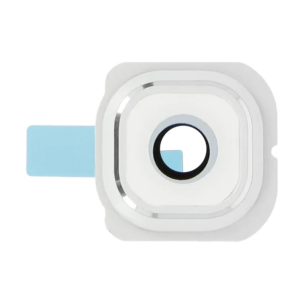 Soporte de lente premium para Samsung Galaxy S6 Edge Plus G928, blanco
