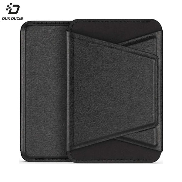 Support pour Smartphone Dux Ducis Magnetic Wallet Stand iPhone 12, 13, 14 & 15 Series avec MagSafe Noir