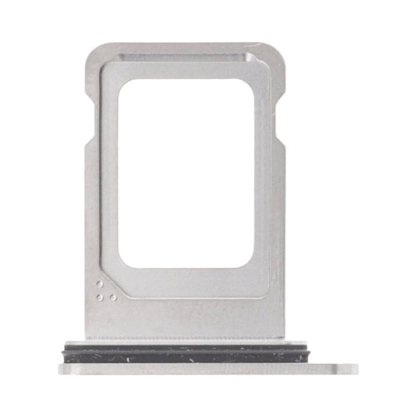 Bandeja SIM para iPhone 15 Pro y iPhone 15 Pro Max en color blanco titanio