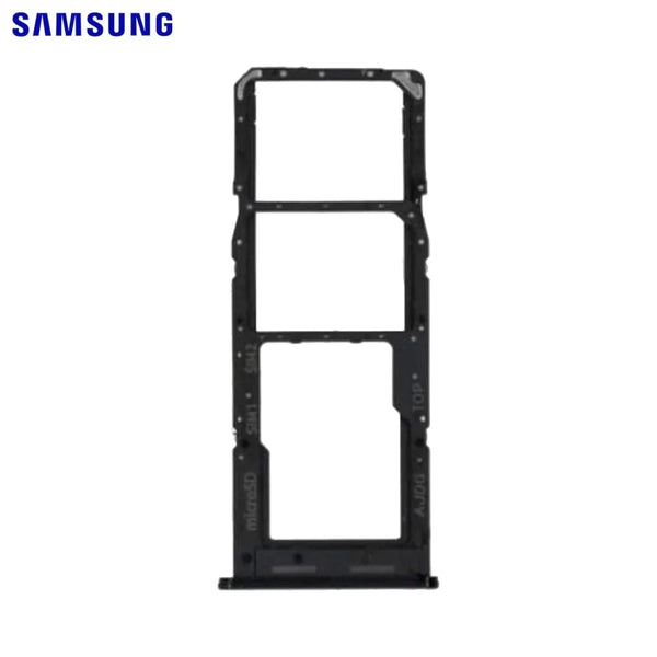 Bandeja SIM original para Samsung Galaxy A04s A047F GH98-47703A, color negro