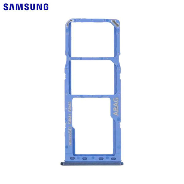 Bandeja SIM original para Samsung Galaxy A21S A217F GH98-45392C Azul Prisma