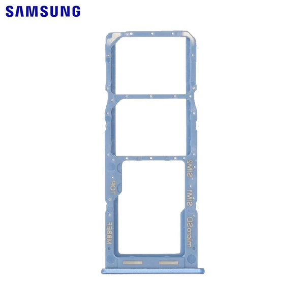 Bandeja SIM original para Samsung Galaxy M22 M225 GH98-46850C Azul