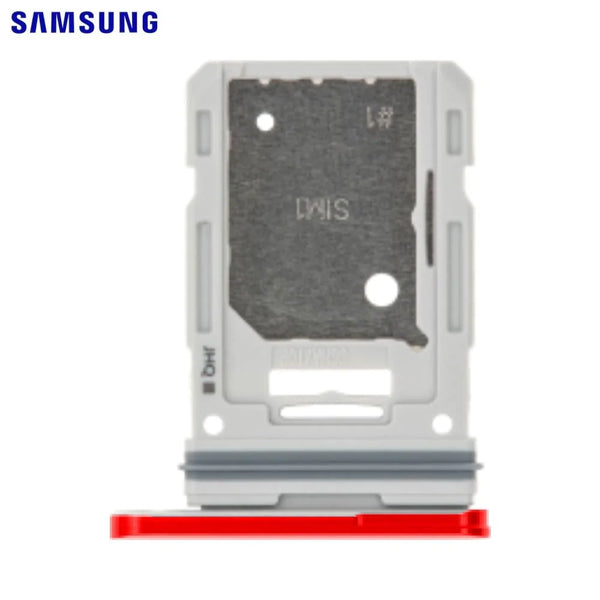 Bandeja SIM original Samsung Galaxy S20 FE 5G G781 Galaxy S20 FE 4G G780 GH98-46007E Rojo Nube