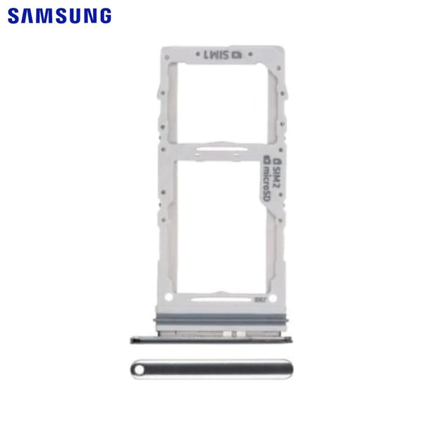 Bandeja SIM original para Samsung Galaxy S20 Plus 5G G986 Galaxy S20 Plus G985 GH98-45005E Gris