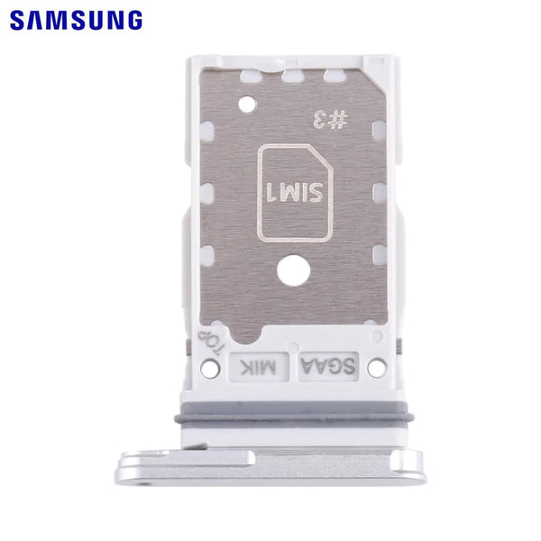 Bandeja SIM color crema original para Samsung Galaxy S23 FE S711B GH98-48665B