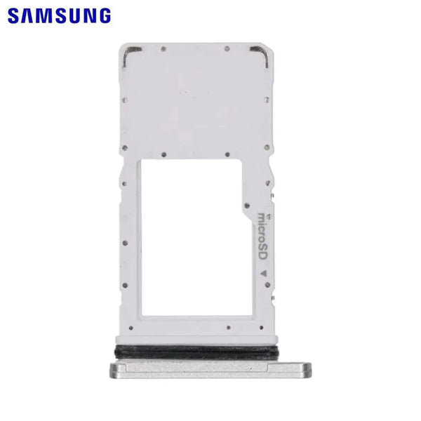 Bandeja SIM original para Samsung Galaxy Tab A7 Wi-Fi T500 GH81-19669A Plata metalizada