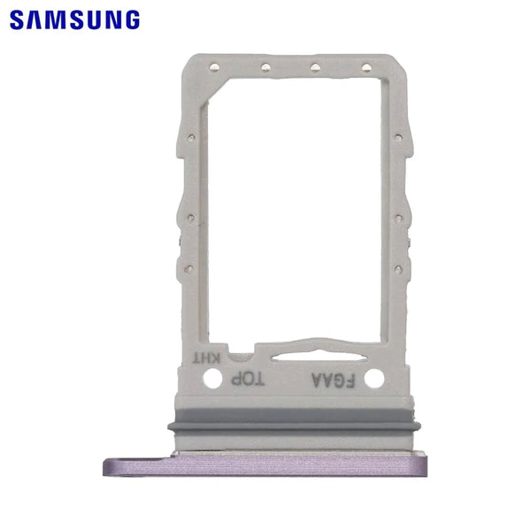 Bandeja SIM original para Samsung Galaxy Z Flip 3 5G F711 GH98-46768D Lavanda