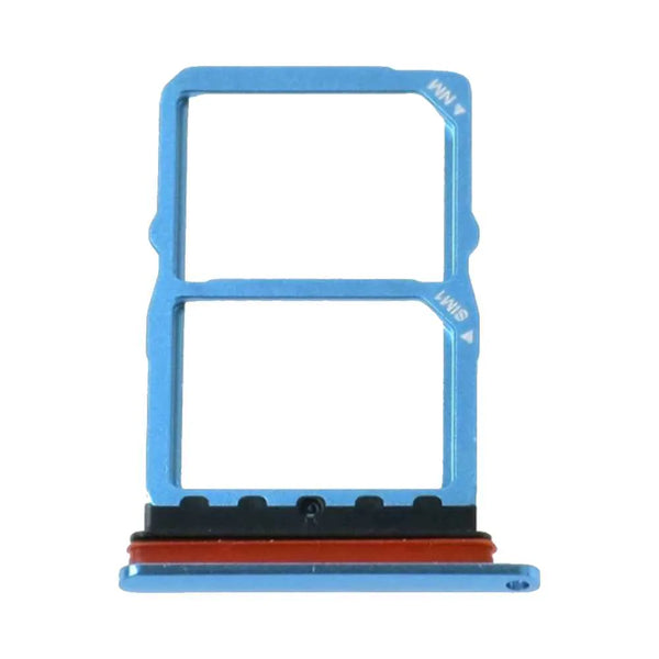 Premium Sim Tray Huawei P30 Aurora Blau