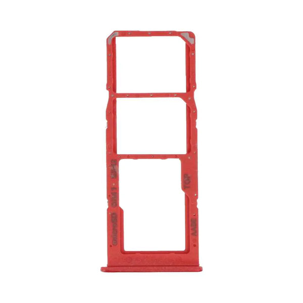 Bandeja SIM Premium para Samsung Galaxy A02 A022F, color rojo
