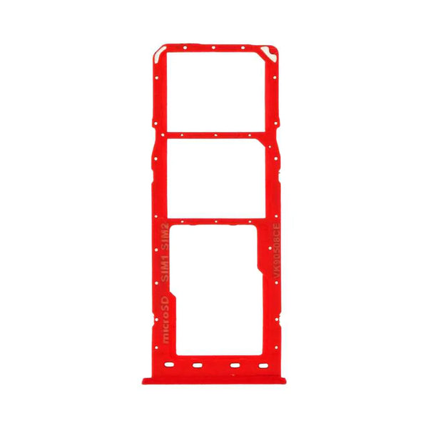 Bandeja SIM Premium para Samsung Galaxy A10 A105, color rojo
