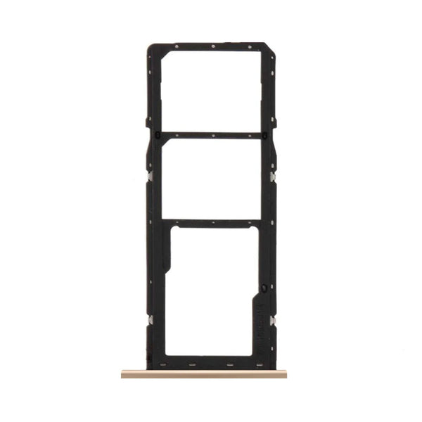 Bandeja SIM Premium para Samsung Galaxy A20 A205, dorada