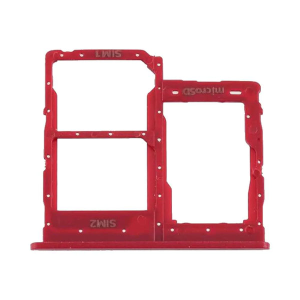 Bandeja SIM Premium para Samsung Galaxy A31 A315 en color rojo