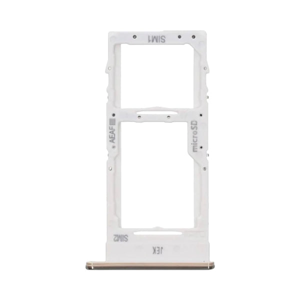 Bandeja SIM Premium para Samsung Galaxy A51 5G A516 en blanco prism¨¢tico