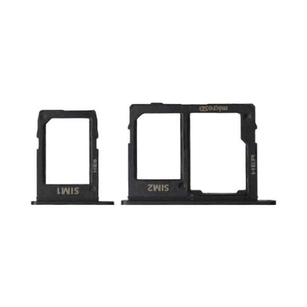 Bandeja SIM Premium para Samsung Galaxy J6 2018 J600, color negro