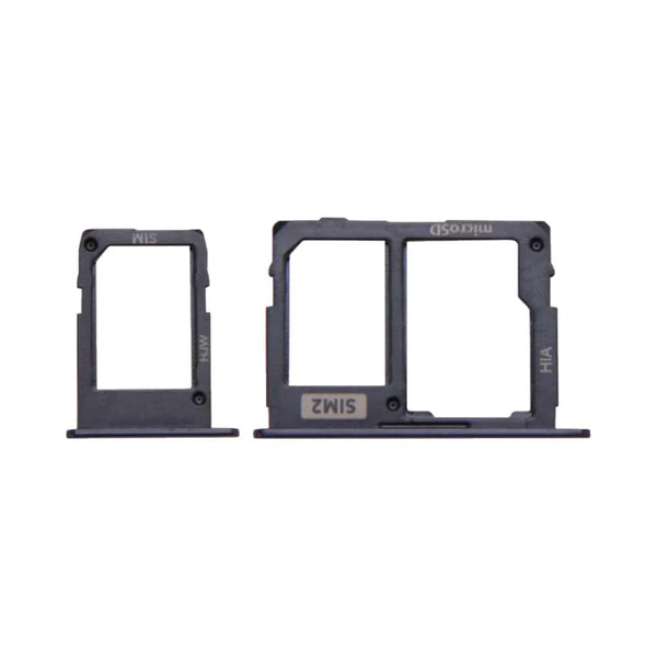 Bandeja SIM Premium para Samsung Galaxy J7 2017 J730, color negro