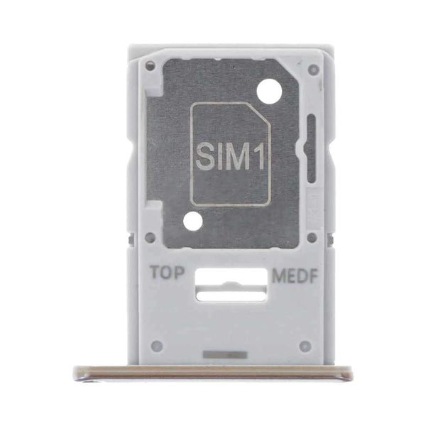 Bandeja SIM Premium para Samsung Galaxy M54 5G M546 (plateada)