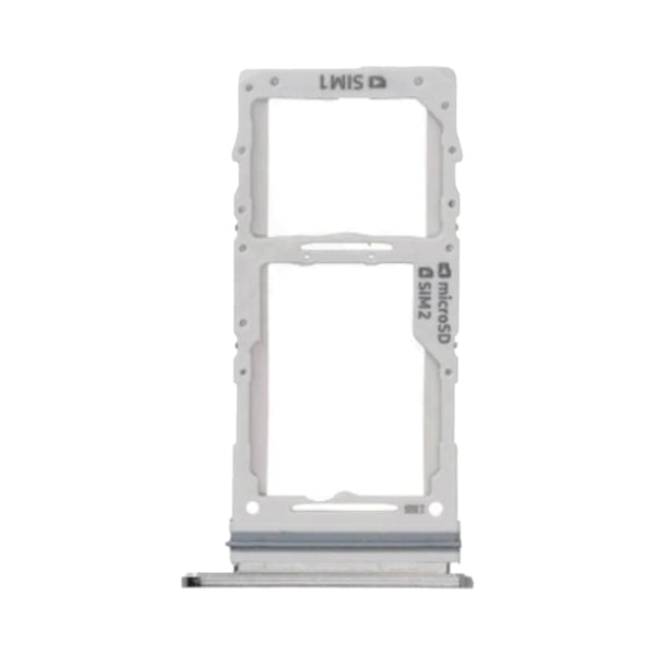 Bandeja SIM Premium para Samsung Galaxy Note 10 Plus N975 en color Plata Estelar