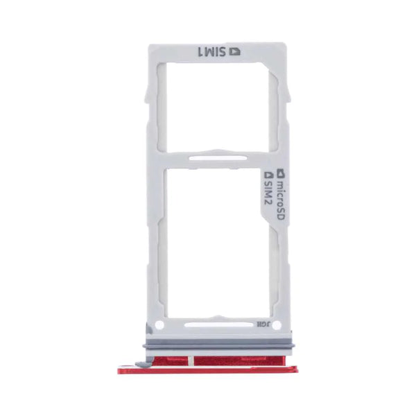 Bandeja SIM Premium Samsung Galaxy S10e G970 Galaxy S10 G973 Galaxy S10 Plus G975 Rojo