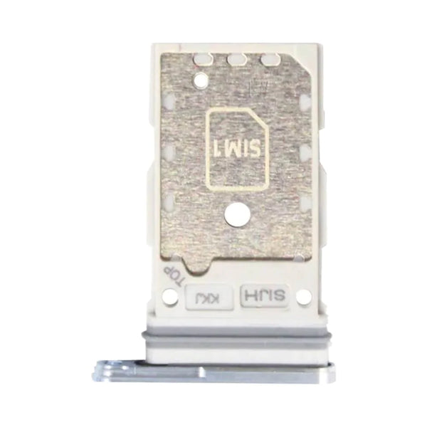 Bandeja SIM Premium para Samsung Galaxy S22 Ultra S908, color blanco