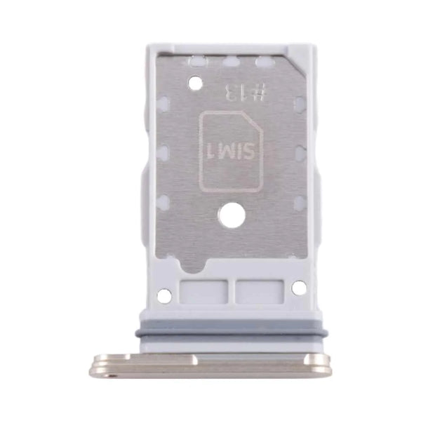 Bandeja SIM Premium para Samsung Galaxy S24 5G S921, Galaxy S24 Plus 5G S926, color crema